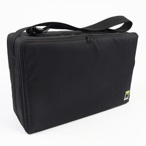 Vtg Conductor Series 44+ Disc Zippered CD Carry Case Shoulder Strap Black